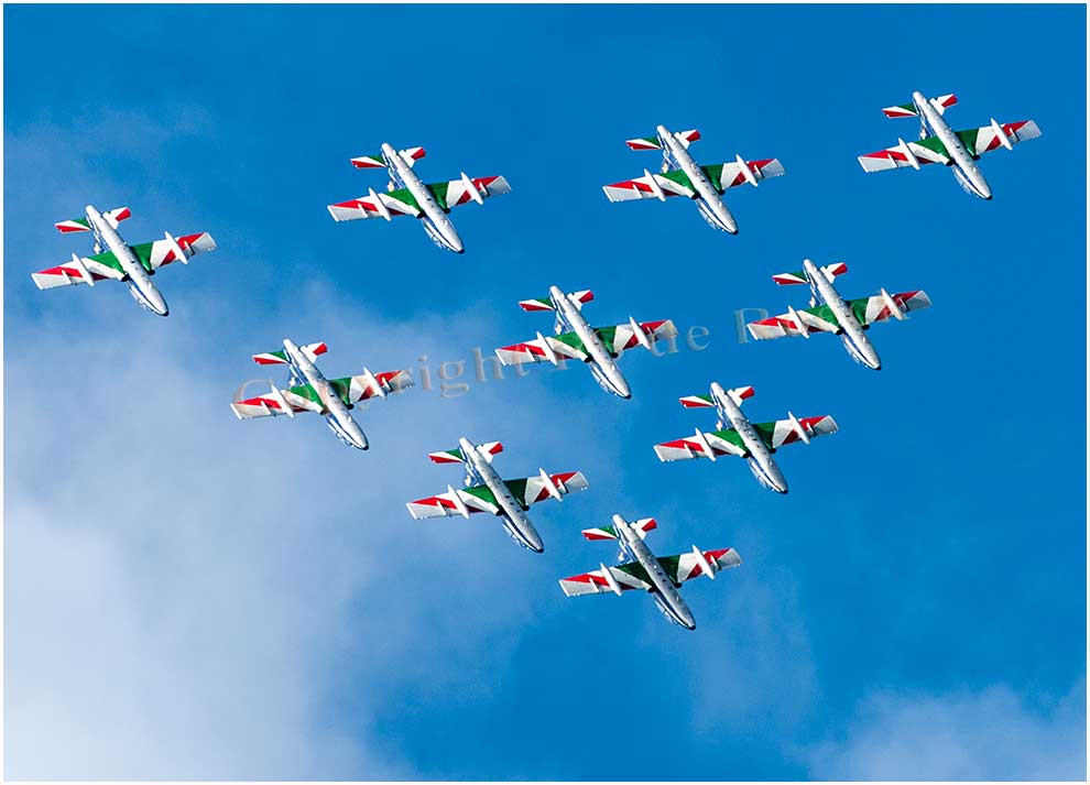 Aermacchi AT339 Frecce tricolore